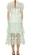 画像2: 【東京ガールズコレクション使用】Self Portrait　セルフポートレート　Mint 3D Guipure Lace Midi Dress (2)