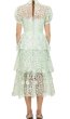 画像2: 【東京ガールズコレクション使用】Self Portrait　セルフポートレート　Mint 3D Guipure Lace Midi Dress  41906 (2)