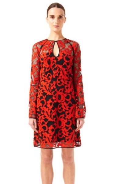 画像1: 【Holland Roden愛用】DIANE VON FURSTENBERG 　Gadie lace dress (1)