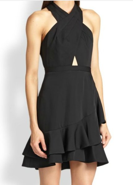 画像1: 【Mikaela Shiffrin愛用】BCBGMAXAZRIA　　Isabele Cutout Bodice Dress　 (1)