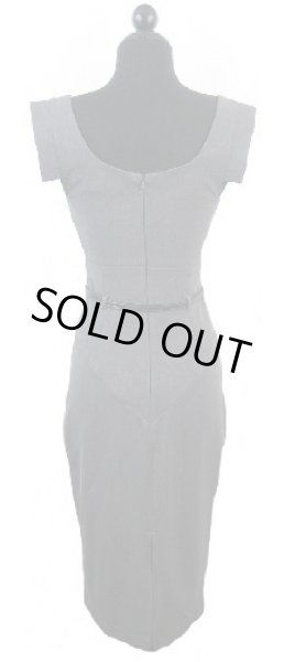 画像2: セール!【ローレンコンラッド愛用】Black Halo Jackie O Dress チャコール (2)