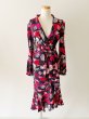 画像5: 【ドラマ使用】Diane von Furstenberg　ダイアンフォンファステンバーグ　Carla Two ruffled printed dress ネイビーマルチ (5)