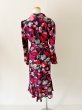 画像8: 【ドラマ使用】Diane von Furstenberg　ダイアンフォンファステンバーグ　Carla Two ruffled printed dress ネイビーマルチ (8)