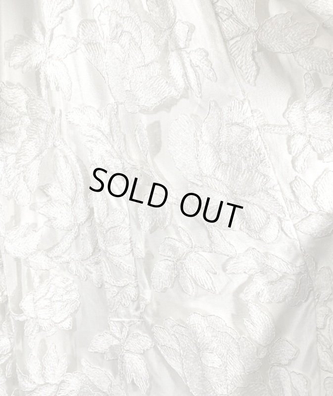 画像3: セール！レア！Tadashi Shoji  タダシショージ   saga  ローブ　アイボリー系 (3)