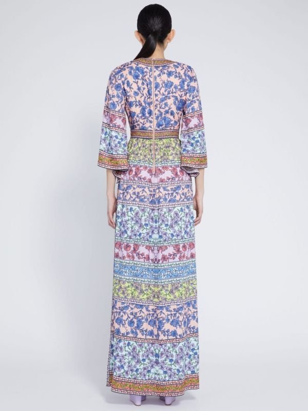 画像3: Alice + Olivia アリスアンドオリビア　 Lena Embroidered Maxi Dress (3)