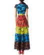 画像2: 再販売！【Amanda Kloots着用】Alice + Olivia アリスアンドオリビア　 Miranda Tiered Maxi Dress  62301 (2)