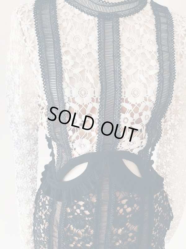 画像7: 即発！【Jenna Dewan Tatum愛用】Self Portrait セルフポートレイト　payne カットアウトミニドレス (7)