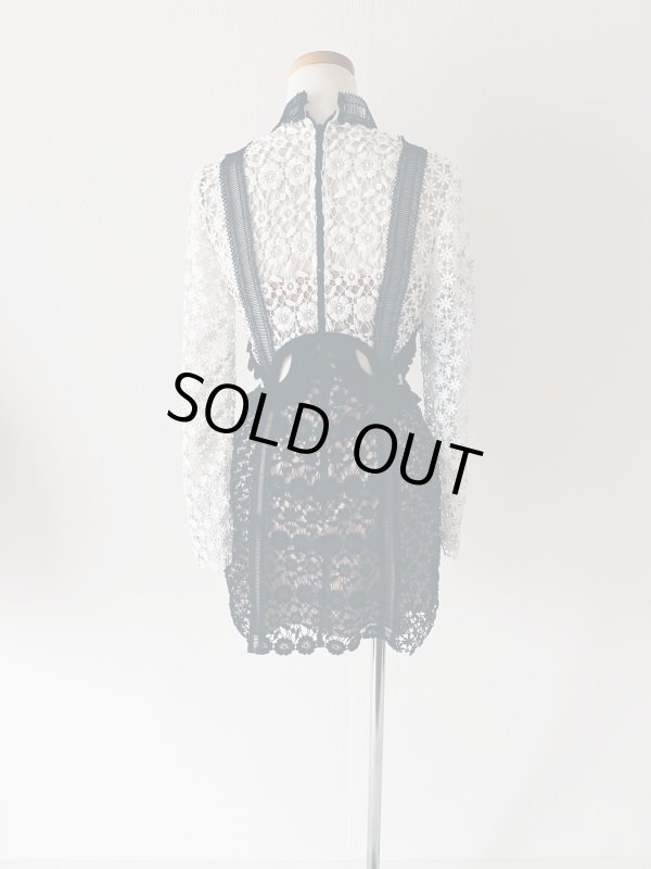 画像6: 即発！【Jenna Dewan Tatum愛用】Self Portrait セルフポートレイト　payne カットアウトミニドレス (6)