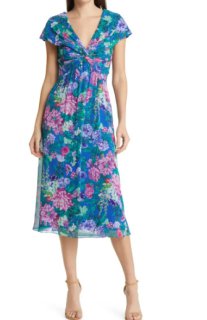 セール！Tadashi Shoji タダシショージ AUSRA 花柄プリント