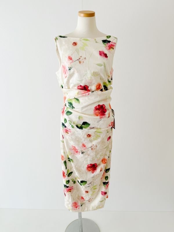 画像6: Eliza J  イライザジェイ　花柄シースドレス  12191 (6)