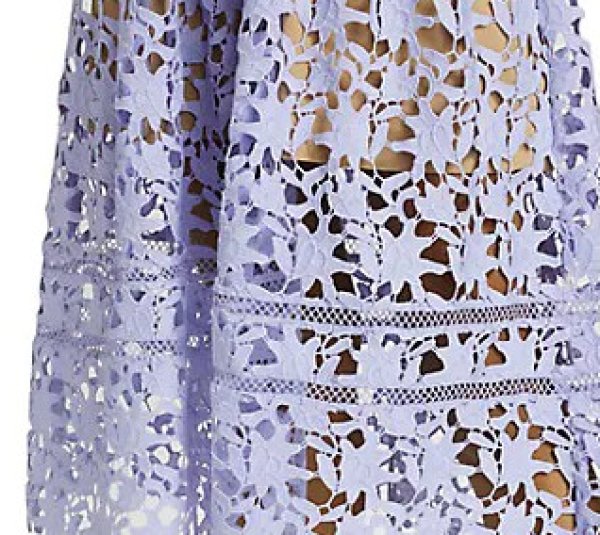 画像3: 【セレブ多数愛用】Self Portrait セルフポートレート Azaelea Dress ライラック  43001 (3)