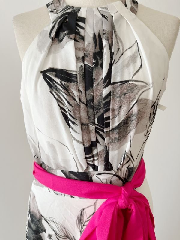 画像9: 【ドラマ使用】Eliza J  イライザジェイ　Chiffon Maxi Dress  5301 (9)