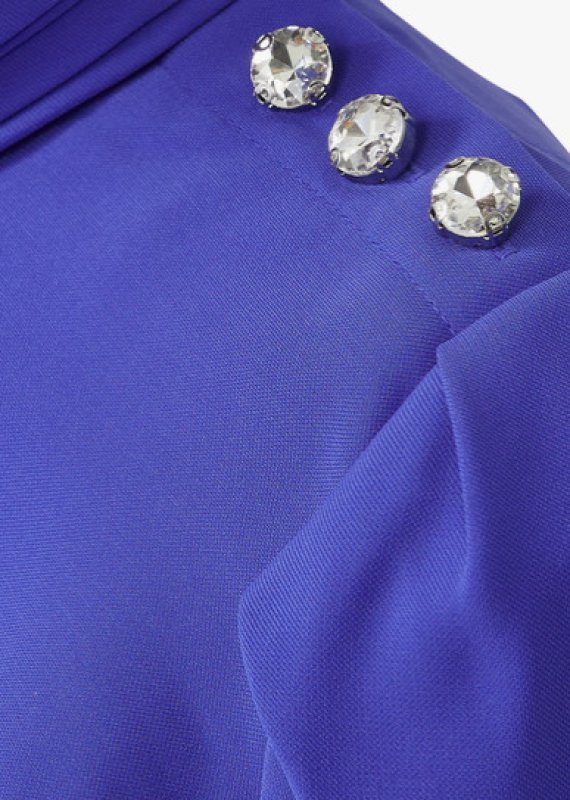 画像3: 【キャサリン皇太子妃ご愛用】Self Portrait　セルフポートレート　Crepe Twisted Collar Midi Dress  09144 (3)