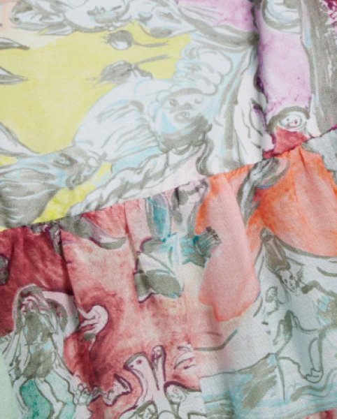 画像3: Alice + Olivia アリスアンドオリビア  Tempie ラッフルオフショルダードレス (3)