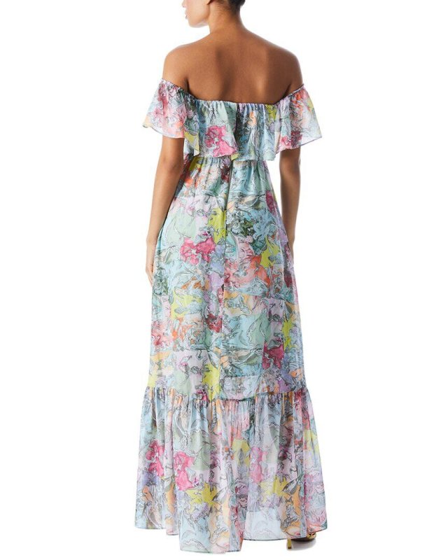 画像5: Alice + Olivia アリスアンドオリビア　 Tempie ラッフルオフショルダードレス (5)