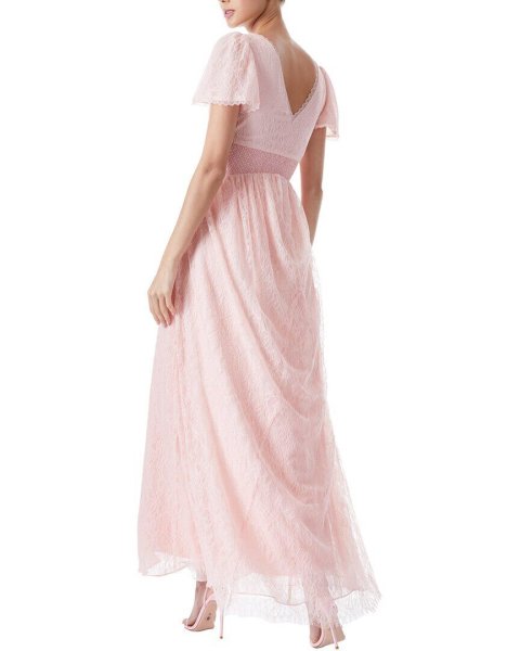 画像3: セール！【ニッキーヒルトン愛用】Alice + Olivia アリスアンドオリビア　  charlsie dress　ピンク  52001 (3)