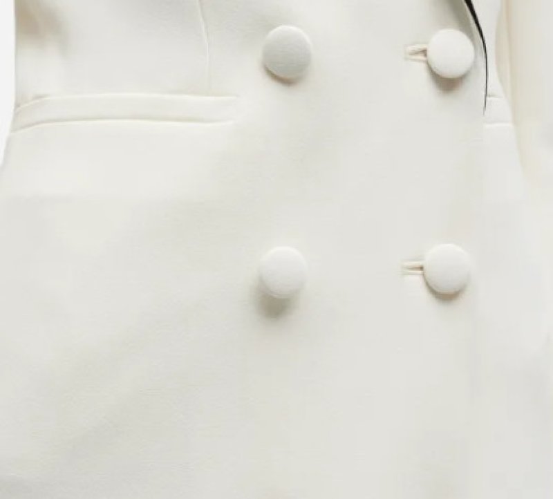 画像3: Alice + Olivia アリスアンドオリビア　 Kyrie タキシードミニドレス  11122 (3)