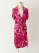 画像6: 【ヴァンサンカン掲載】Diane von Furstenberg　　Jilda Two Dress  Eden Garden Pink Floral  61501 (6)