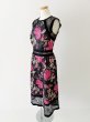 画像5: Tadashi Shoji タダシショージ   Sleeveless Floral Print Midi Dress　ピンク系  82601 (5)