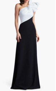 TADASHI SHOJI タダシ ショウジ ベルベットドレスワンショルダー セール！Tadashi Shoji タダシショージ ワンショルダー