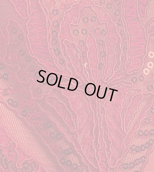 画像3: セール!Tadashi Shoji タダシショージ  ROMILLY SHOULDER RUFFLE GOWN  レッド系  10102 (3)