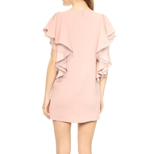 画像2: 1点のみ即発!BCBGMAXAZRIA     Solace Dress ピンク系  10211 (2)