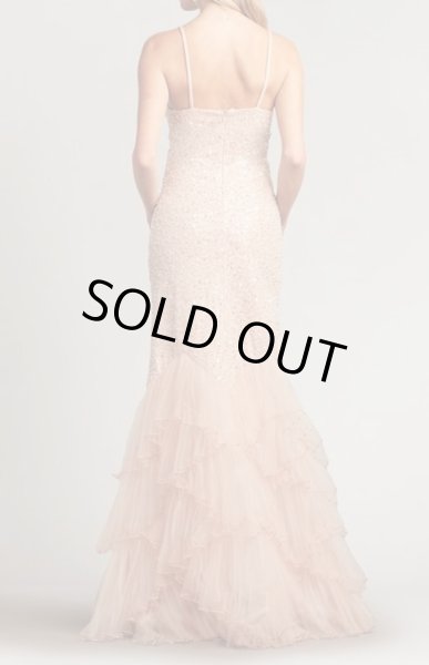 画像5: セール!Tadashi Shoji タダシショージ    ボレロ付き MARIT TIERED GOWN ピンク系 (5)