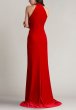 画像2: Tadashi Shoji タダシショージ  　CIDER TWIST-DRAPE VELVET GOWN　レッド系  11033 (2)