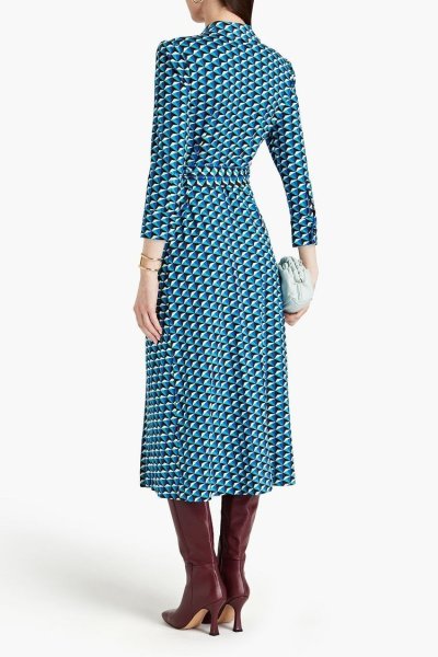 画像2: Diane von Furstenberg  ダイアンフォンファステンバーグ Sana ラップドレス (2)