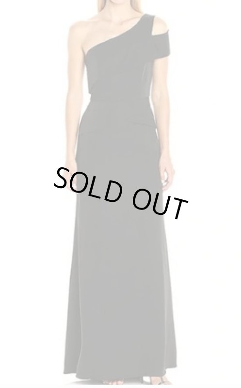 画像1: 1点のみ即発！【王林さん、みちょぱさんに衣装協力】BCBGMaxAzria　　Annely one shoulder gown ブラック  11131 (1)