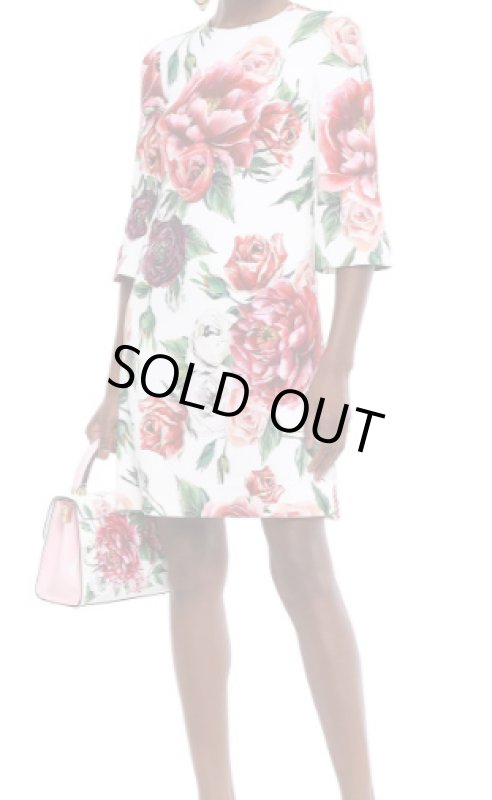 画像3: 限定セール販売！Dolce & Gabbana ドルチェ＆ガッバーナ　ピオニー柄ドレス (3)