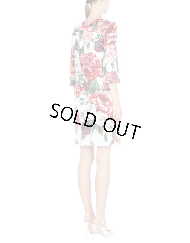 画像2: 限定セール販売！Dolce & Gabbana ドルチェ＆ガッバーナ　ピオニー柄ドレス (2)