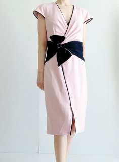【美品】Tadasi shoji ワンピース ワインレッド 浅田舞 アンミカ着用 アンミカ - インポートドレス通販babyface