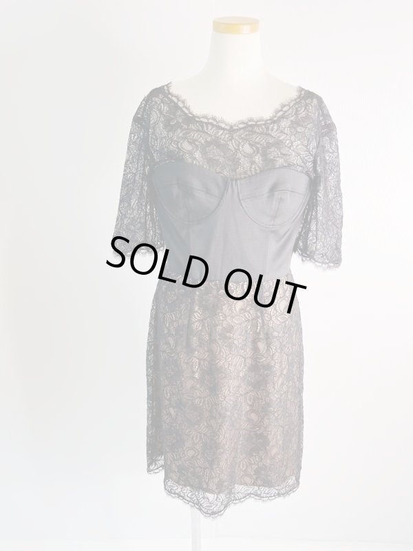 画像2: 1点のみ即発！BCBG MAXAZRIA　　 LILA LACE DRESS  12101 (2)