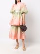 画像1: セール！Zimmermann ジマーマン Watermelon Ombre Tiered Dress (1)