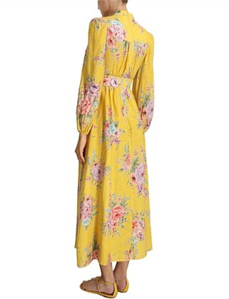 画像4: セール!【矢田亜希子さん着用】Zimmermann ジマーマン  zinnia Floral Print Dress (4)