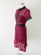 画像5: 再入荷！即発【伊藤美来さんに衣装協力】Self Portrait　　 Guipure-Lace Dress　Burgundy  12311 (5)