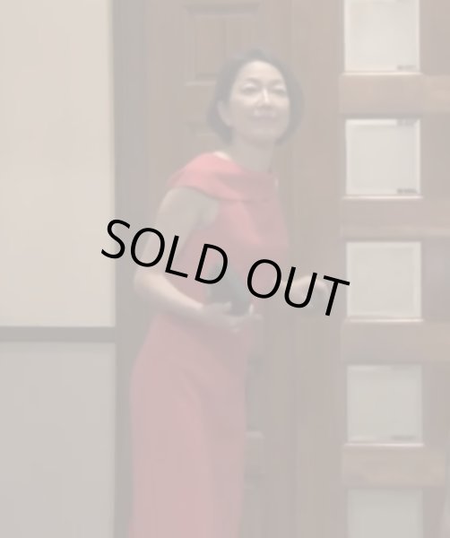 画像2: 即発!【ドラマ「幽遊白書」、羽田美智子さんに衣装協力】Rachel Roy   ドレープネックドレス  12142 (2)
