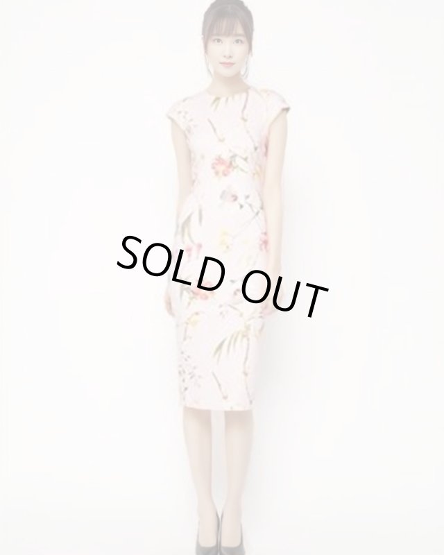 画像1: 即発【羽田美智子さんに衣装協力】Ted Baker   Floral Masi Dress  10701 (1)