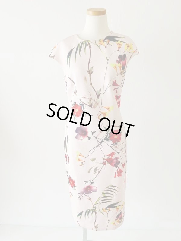 画像4: 即発【羽田美智子さんに衣装協力】Ted Baker   Floral Masi Dress  10701 (4)