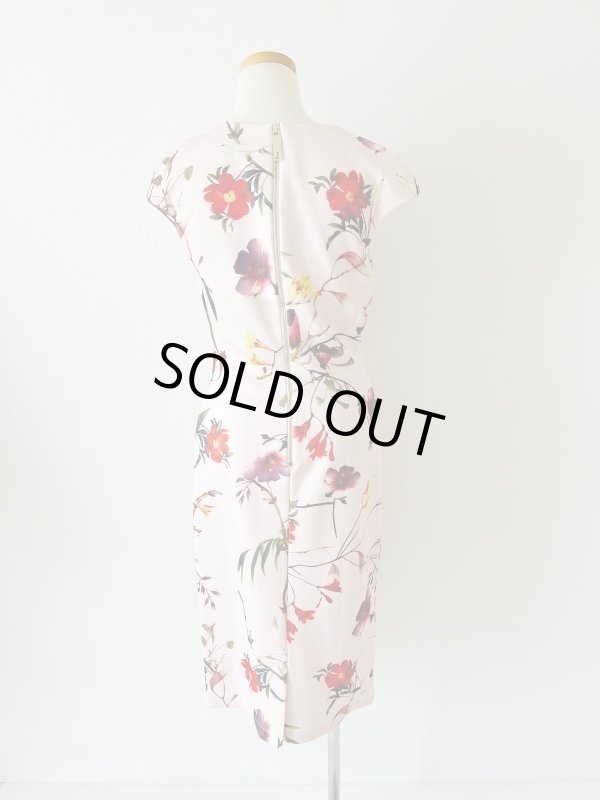 画像6: 即発【羽田美智子さんに衣装協力】Ted Baker   Floral Masi Dress  10701 (6)