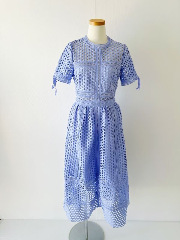 画像5: 【パリスヒルトン愛用】Self Portrait　セルフポートレート　Guipure Lace-Patterned Midi-Dress  41910 (5)