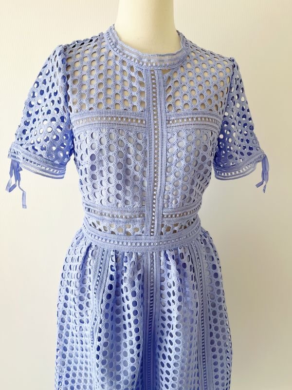 画像8: 【パリスヒルトン愛用】Self Portrait　セルフポートレート　Guipure Lace-Patterned Midi-Dress  41910 (8)