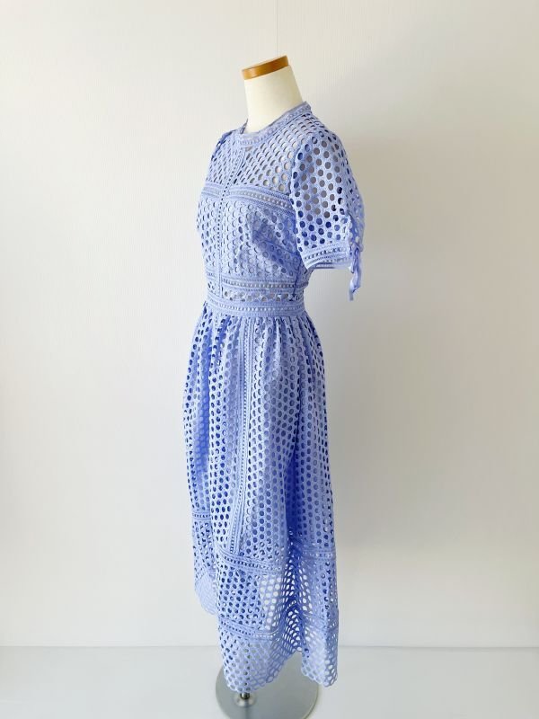 画像6: 【パリスヒルトン愛用】Self Portrait　セルフポートレート　Guipure Lace-Patterned Midi-Dress  41910 (6)