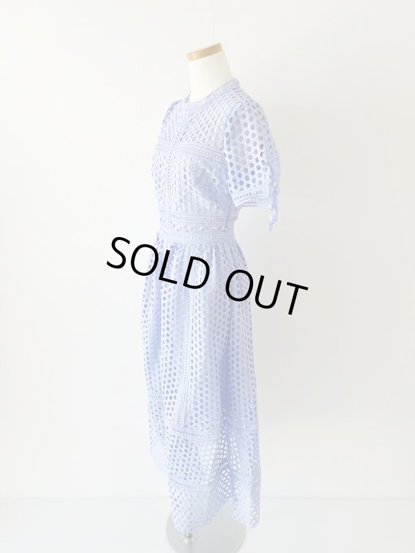画像6: 1点のみ即発！【パリスヒルトン愛用】Self Portrait　セルフポートレート　Guipure Lace-Patterned Midi-Dress  41910 (6)