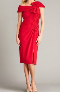 美品 タダシショージ ロビンドレス レッド フォーマル サイズ2 TADASHI SHOJI 赤ロングドレス ｜ハイブランド・海外ブランドの