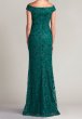 画像3: セール！Tadashi Shoji タダシショージ  DUBLIN オフショルダーGOWN　グリーン (3)