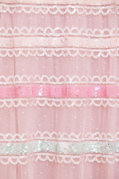 画像2: セール！Needle & Thread ニードル&スレッド　レインボーガウン　ピンク  22901 (2)