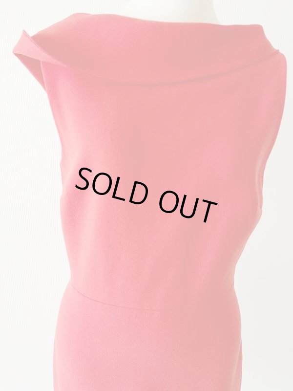 画像6: 即発！【ドラマ「幽遊白書」、羽田美智子さんに衣装協力】Rachel Roy　  ドレープネックドレス  12142 (6)