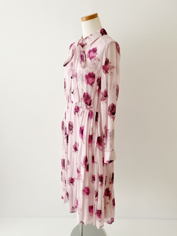 画像10: 即発！【キャサリン妃ご愛用】KATE SPADE New York ケイトスペード  encore rose pleat chiffon dress  20101 (10)